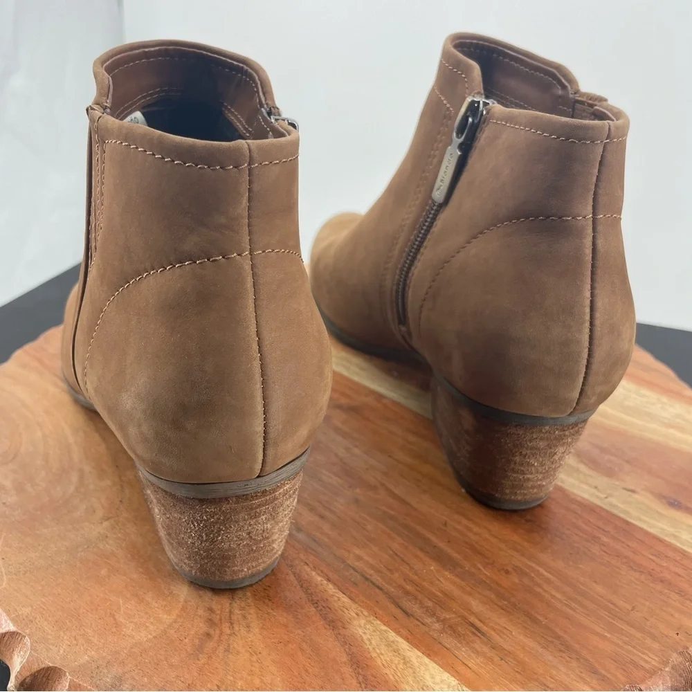 Blondo Valli Ankle Boots - Waterproof brown leather Sz‎ 8